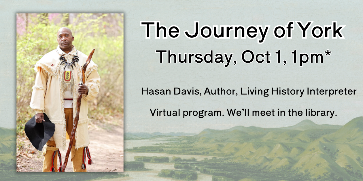 Journey of York program Oct 1 at 1pm