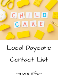 Local Daycare Contact List