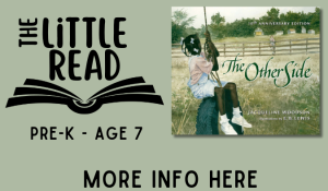 Little Read logo with The Other Side book cover
