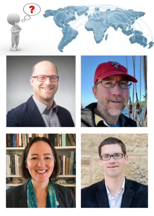 photos of 4 professors